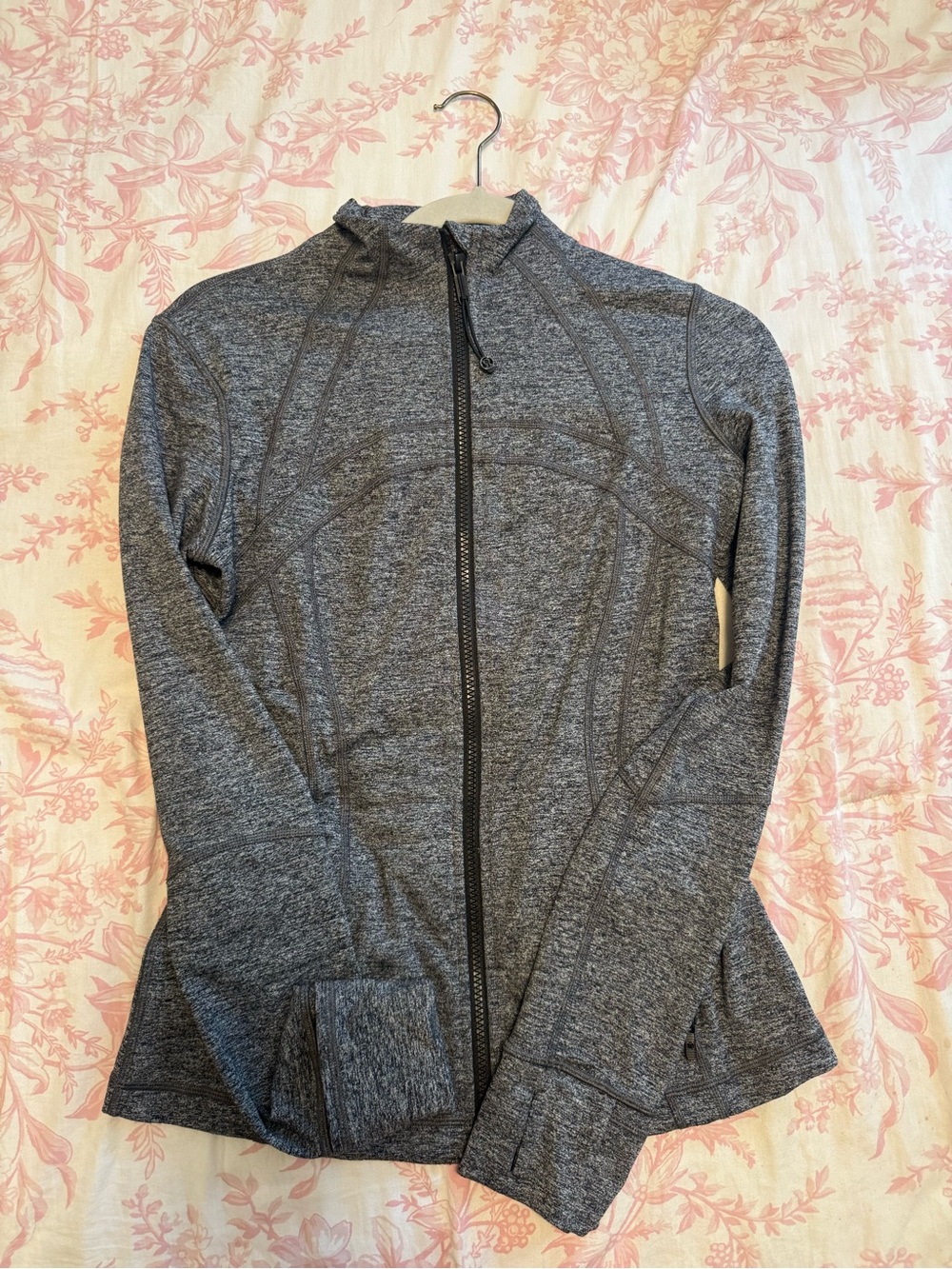 Women’s Lululemon Gray Full-Zip Athletic Jacket